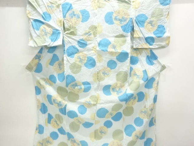 綿紅梅　金魚模様浴衣