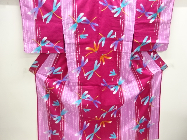 蜻蛉模様浴衣