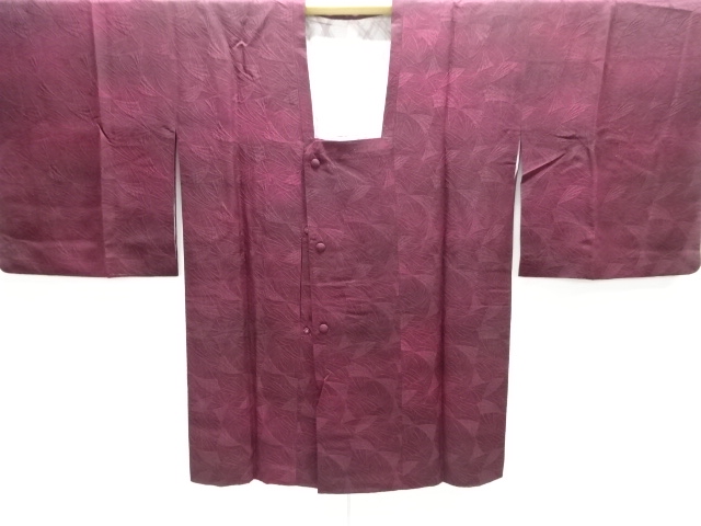 JAPANESE MICHIYUKI COAT / WOVEN PLANTS