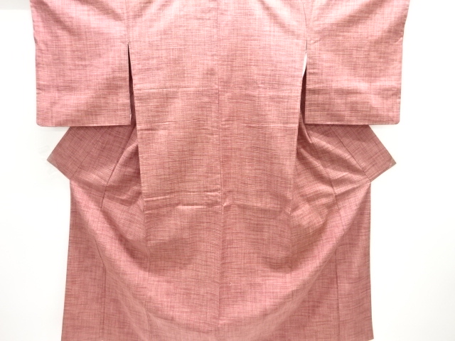 JAPANESE KIMONO / TSUMUGI / WOVEN GRID