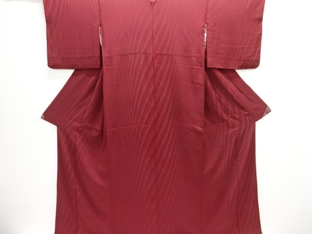 JAPANESE KIMONO / IROMUJI / WOVEN DIAGONAL STRIPE