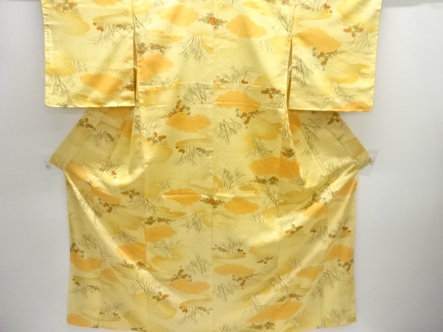 SALE!! 雲に枝模様小紋着物