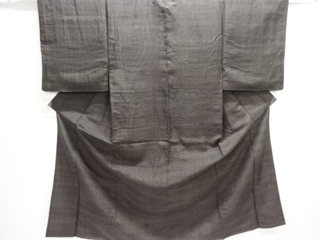 JAPANESE KIMONO / CROSS PATTERN MENS KIMONO ENSEMBLE FOR MEN