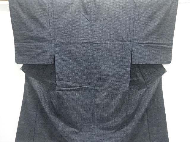 JAPANESE KIMONO / ANTIQUE MENS KIMONO / COTTON / KURUME KIKKO KASURI