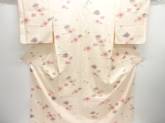 JAPANESE KIMONO / KOMON / FLOWER 