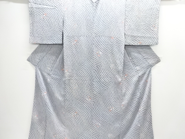 JAPANESE KIMONO / KOMON / FLOWER ROUNDEL