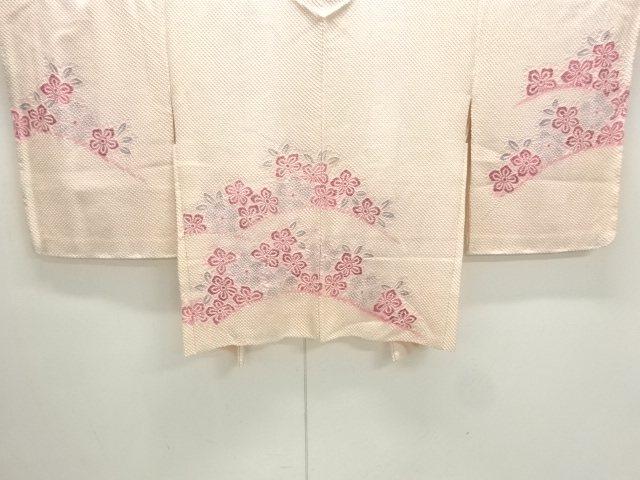 未使用品　きぬたや　藤娘　本総絞り花模様絵羽織