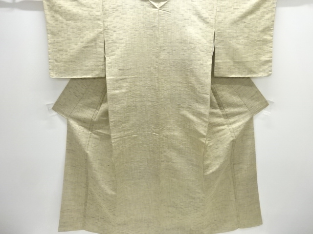 JAPANESE KIMONO / TSUMUGI / WOVEN STRIPE 
