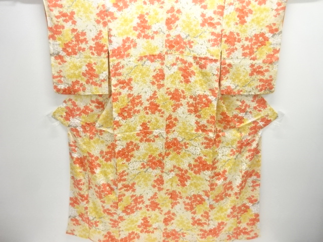 JAPANESE KIMONO / KOMON / FLOWER BRANCH 