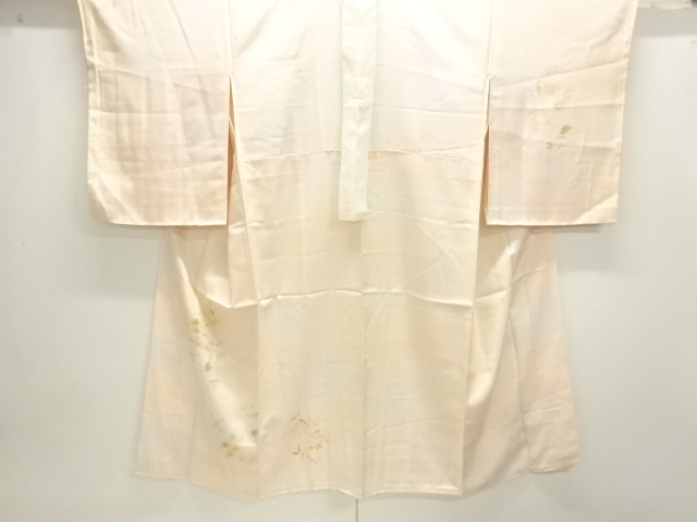 未使用品　草花模様長襦袢