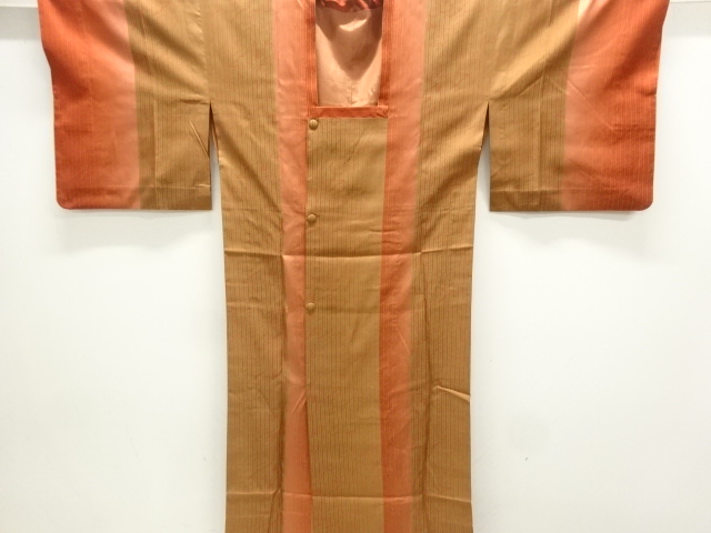 JAPANESE KIMONO / RAIN COAT FOR KIMONO / WOVEN STREAM WATER 