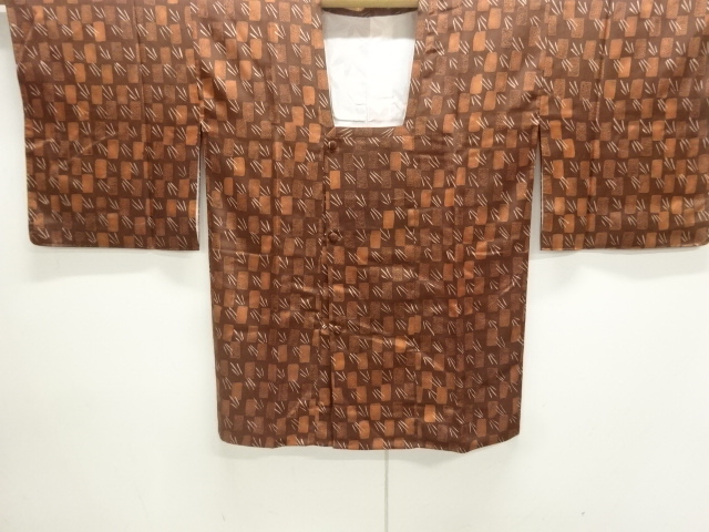 JAPANESE KIMONO / MICHIYUKI COAT / ABSTRACT PATTERN