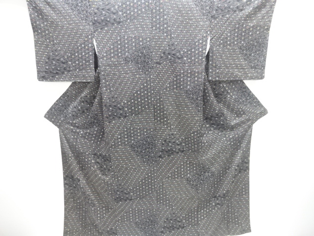 JAPANESE KIMONO / KOMON / FLORAL CLASSICAL PATTERNS