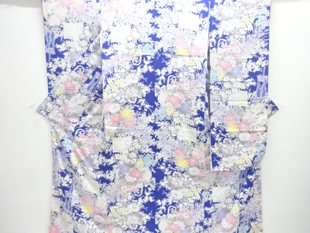 草花模様振袖