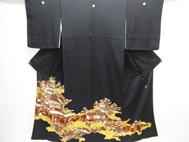 JAPANESE KIMONO / TOMESODE / PEOPLE IN THE PAST / ARTIST WORK