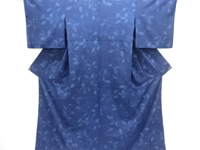 JAPANESE KIMONO / HITOE KOMON / FLOWER CLASSICAL PATTERN