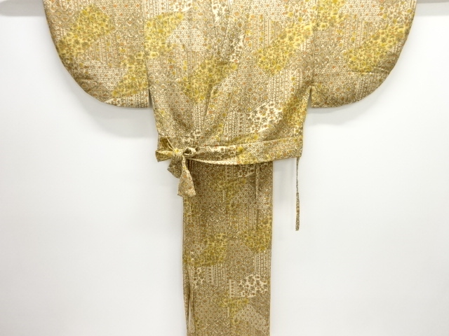 JAPANESE KIMONO / 2 PIECE KOMON / FLOWER 