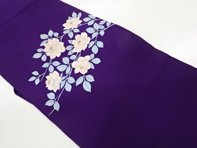 JAPANESE NAGOYA OBI / SHIOZE / FLOWER