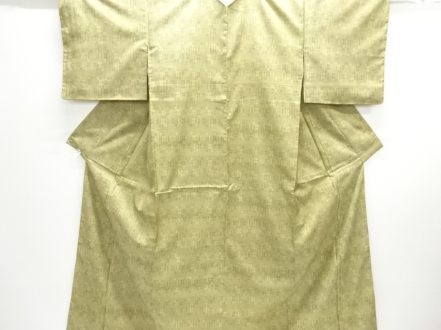JAPANESE KIMONO / OSHIMA TSUMUGI / ABSTRACT PATTERN