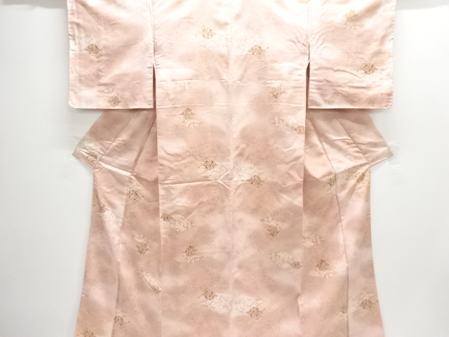 未使用品　花古典柄小紋着物