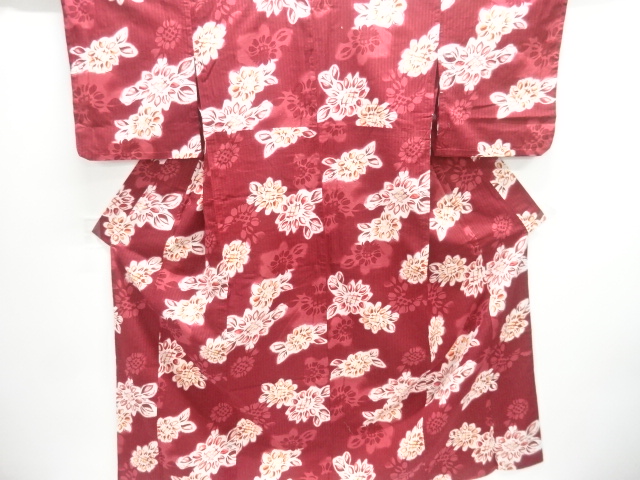 JAPANESE KIMONO / YUKATA / KOBAI / FLOWER 