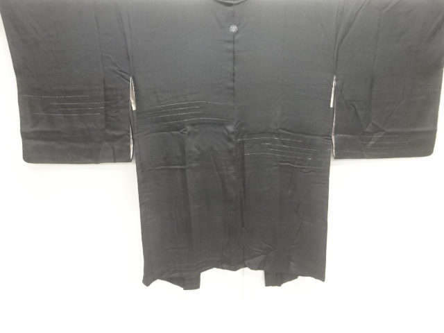 JAPANESE ANTIQUE HAORI / TAISHO ROMAN STYLE / WOVEN MIST