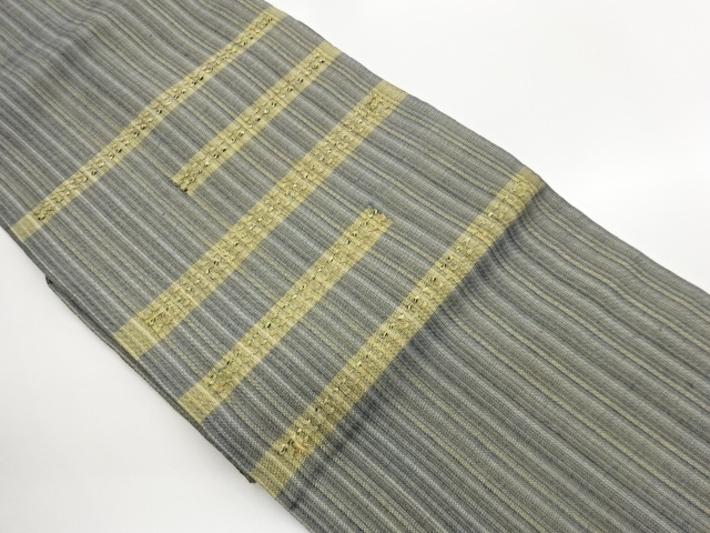 JAPANESE NAGOYA OBI / WOVEN STRIPE
