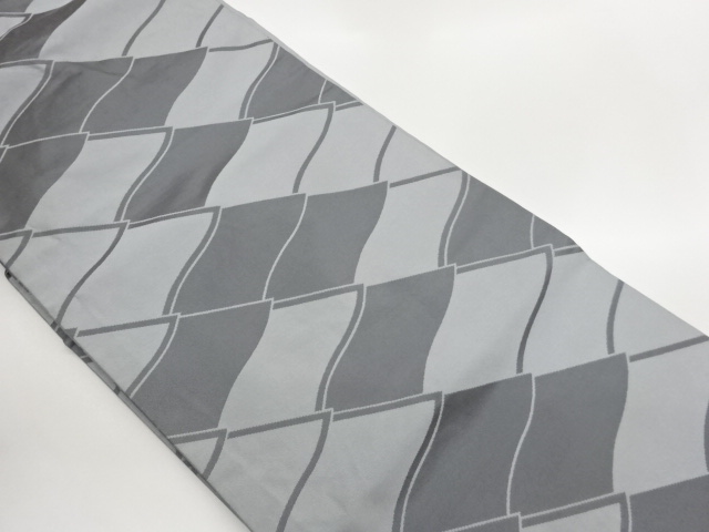 JAPANESE NAGOYA OBI / WOVEN ROOF TILES