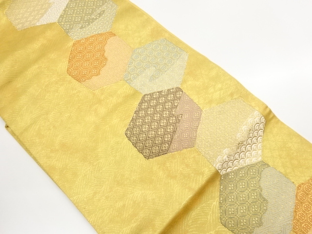 JAPANESE NAGOYA OBI / WOVEN CLASSICAL PATTERN