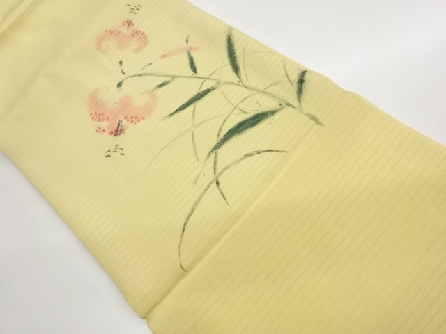 JAPANESE HIRAKI NAGOYA OBI FOR SUMMER / SHIOZE / LILY / ARTIST WORK