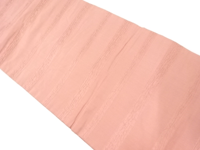 JAPANESE KIMONO / NAGOYA OBI / WOVEN HORIZONTAL STRIPE 