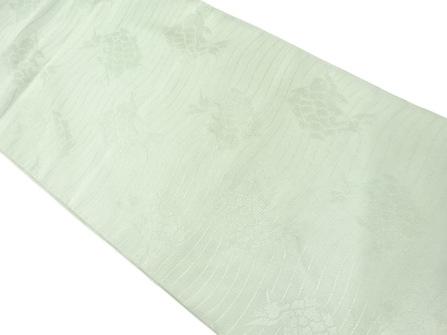 JAPANESE KIMONO / NAGOYA OBI / TSUZURE / WOVEN ROUGH WAVE 