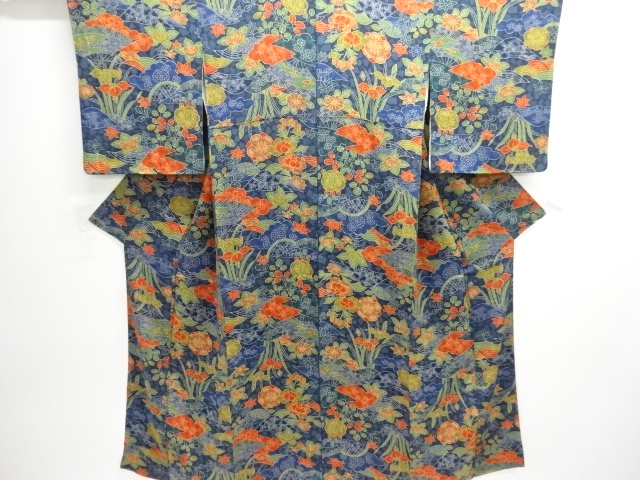 JAPANESE KIMONO / KOMON / PLANT & FLOWER 