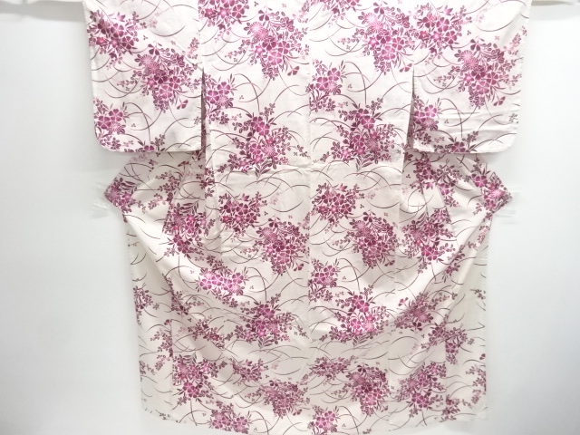 JAPANESE KIMONO / YUKATA / AUTUMNAL PLANT 