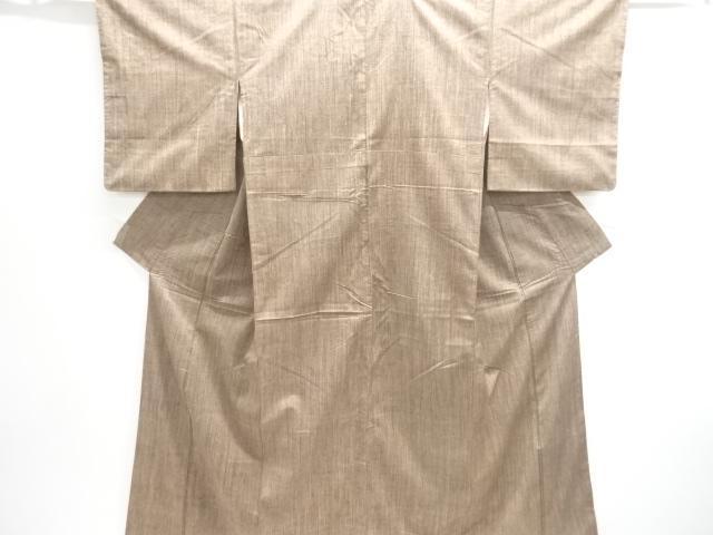 JAPANESE KIMONO / ANTIQUE TSUMUGI KIMONO