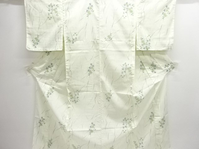 JAPANESE KIMONO / UNUSED KIMONO FOR SUMMER CHRYSANTHEMUM PATTERN KOMON