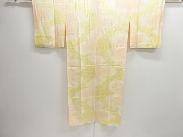 JAPANESE KIMONO / HITOE JUBAN / WOVEN FLOWER SHIPPO 