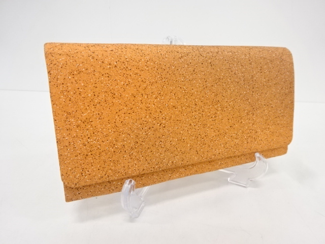 リサイクル　のり散らし模様和装バッグ