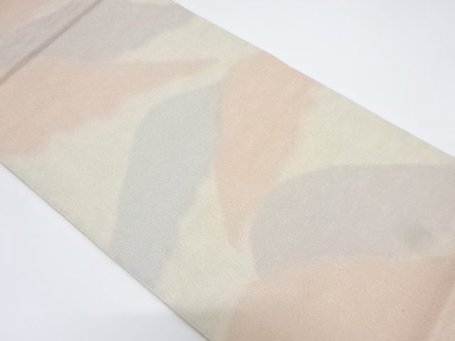 リサイクル　遠山模様織り出し全通袋帯