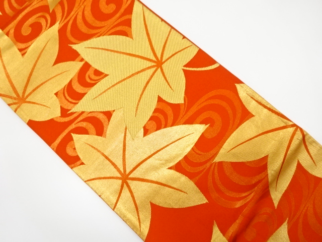 JAPANESE FUKURO OBI / WOVEN TATSUTAGAWA PATTERN