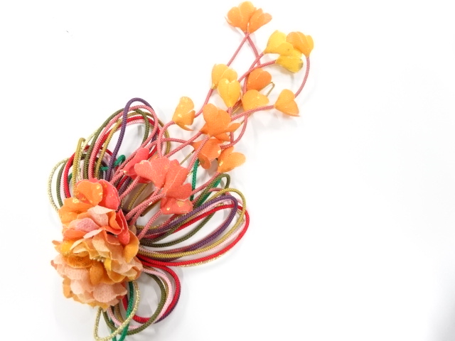 JAPANESE KIMONO / ANTIQUE HAIR ACCESSORY