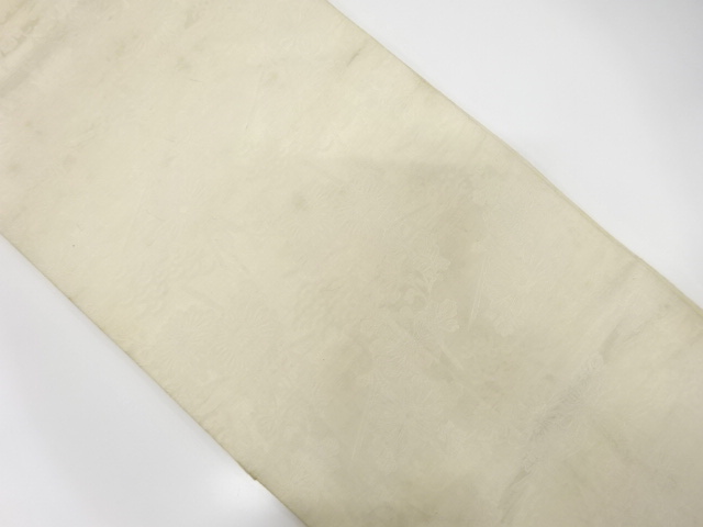 アンティーク　菊に青海波模様織出し花嫁衣装丸帯（材料）