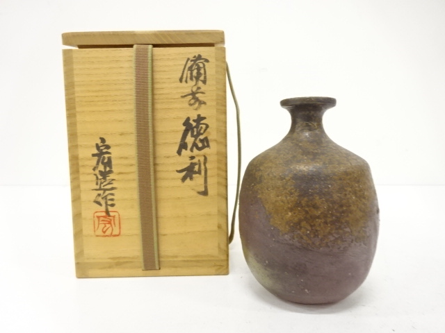 Bizen ware of a tokkuri (sake cup), Kimura Kozo