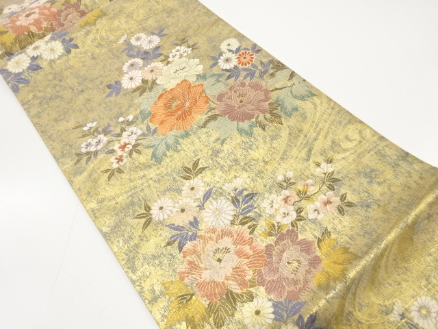 ys7222978; 宗sou 花更紗模様織り出しロング道中着 宗 sou::お茶道具・着物のお店