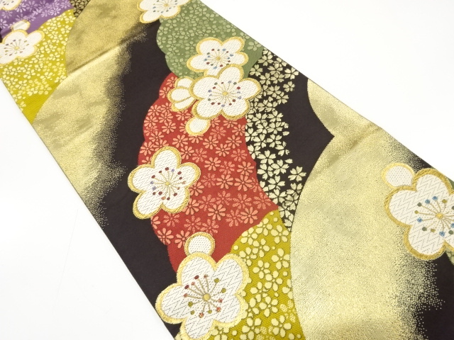 ys7253425; 宗sou 型染 雲に花々・松竹梅模様全通袋帯 ys7285277; 宗sou 鳳凰・花唐草・華紋模様織り出し袋帯着