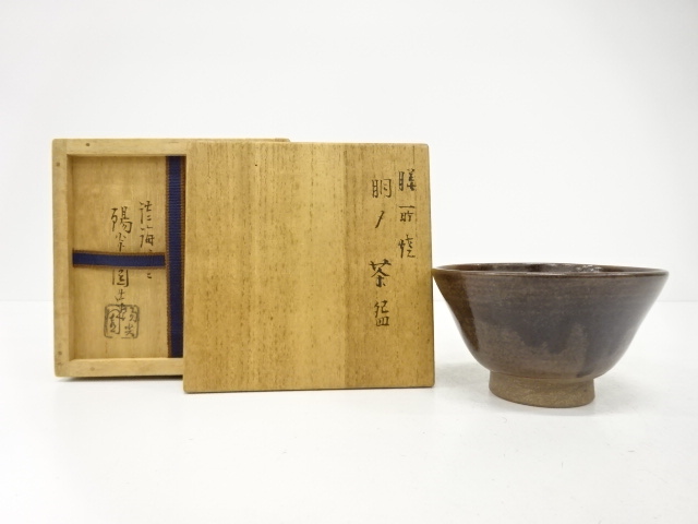 JAPANESE TEA CEREMONY / ZEZE WARE TEA CHAWAN / ARTISAN WORK