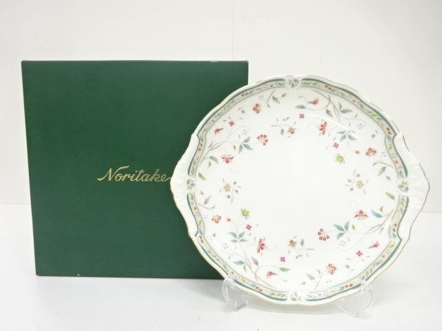 Noritake　ノリタケ　花更紗　パーティープレート(15.5センチ)　洋食器