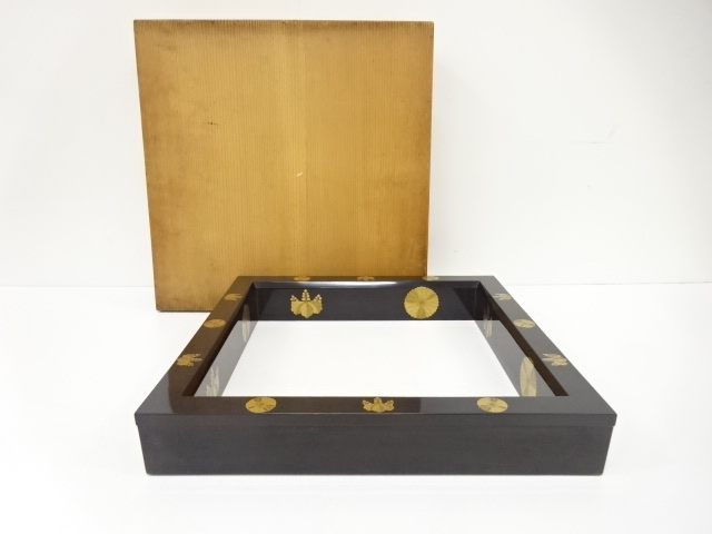 漆塗り蒔絵　高台寺　炉縁