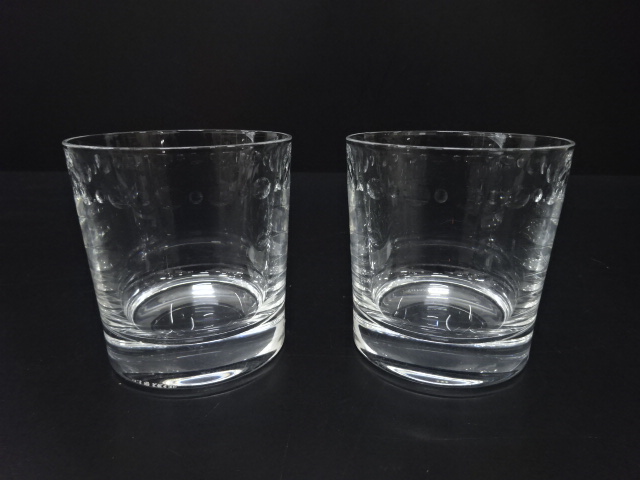 TIFFANY&Co.　ティファニー　スウィング　ロックグラス　ペア　洋食器