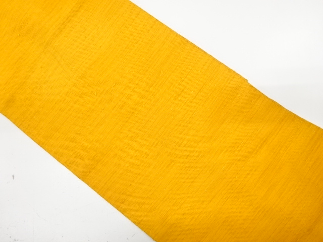 アンティーク　手織り紬　霞模様織り出し名古屋帯（着用可）